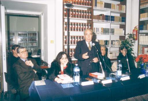 Inaugurazione Biblioteca ''Vergari'' di Nard (LE), 9 XII 2000