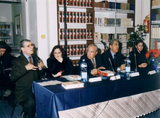 Inaugurazione Biblioteca ''Vergari'' di Nard (LE), 9 XII 2000